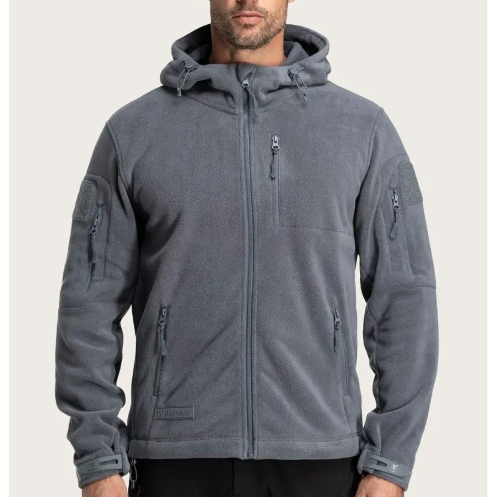 Baerskin Hoodie Jacket Sweatshirt Tactical Tech Gray XXL